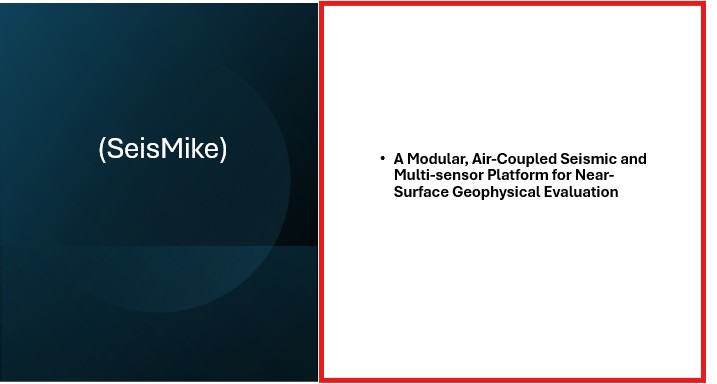SeisMike Air-Coupled Seismic Microphone Array